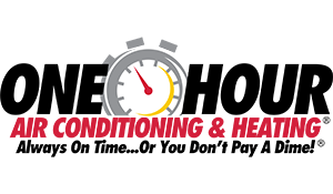One Hour Air Conditioning & Heating Logo